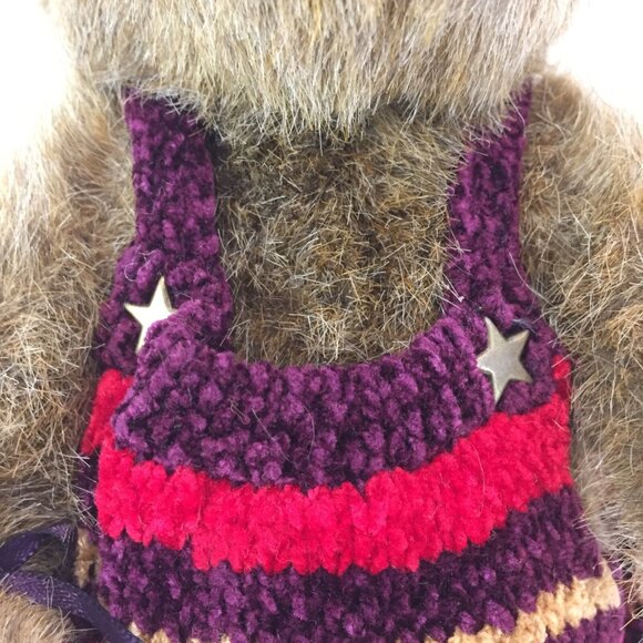 Boyds Bear Plush Cameron W. Bearsmark Hallmark Gold Crown w tags Star  #9691HM - Picture 5 of 10